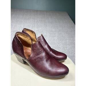 Teysha Womens Slip On Casual Western Short Bootie Boot Leather 10? READ